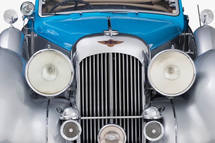 Детали экстерьера Lagonda V12 Rapide Drophead Coupe 1938 года  (фото 3 из 33)